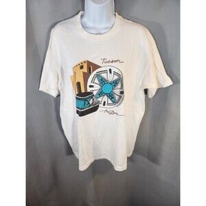 Best Fruit Of The‎ Loom Arizona Shirt XL Made USA Vintage Single Stitch